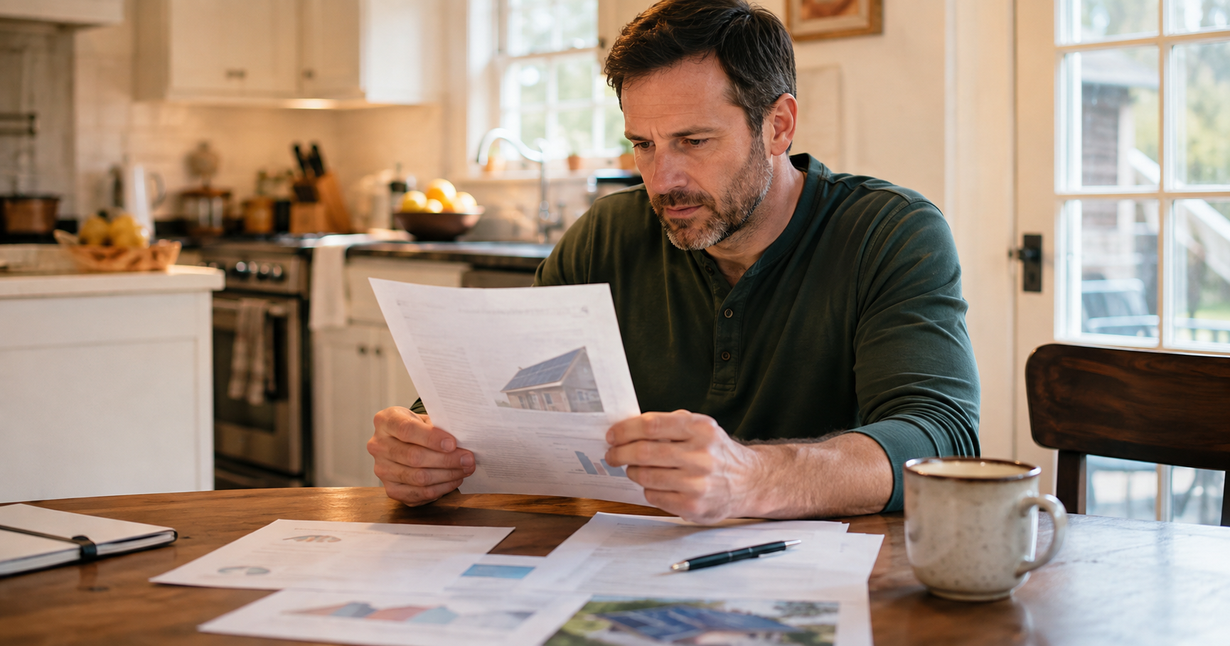 Man with New Hampshire Solar Quote